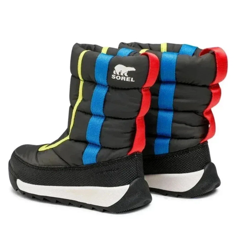 Водонепроницаемые зимние ботинки Sorel Whitney II Puffy Mid NC3873-093 черного цвета ZAP950 — фото 4
