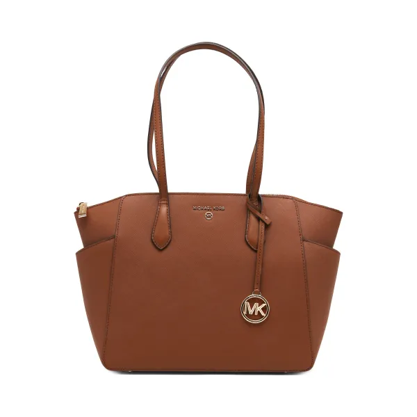 

Кожаная сумка-шоппер Marilyn Michael Kors, коричневый