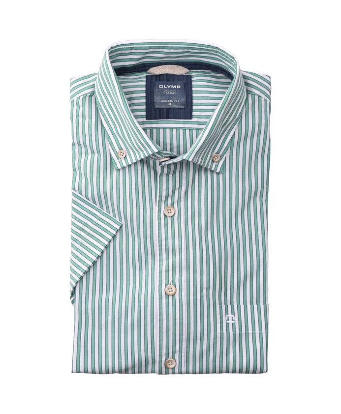 

Повседневная рубашка с длинными рукавами Olymp, зеленый