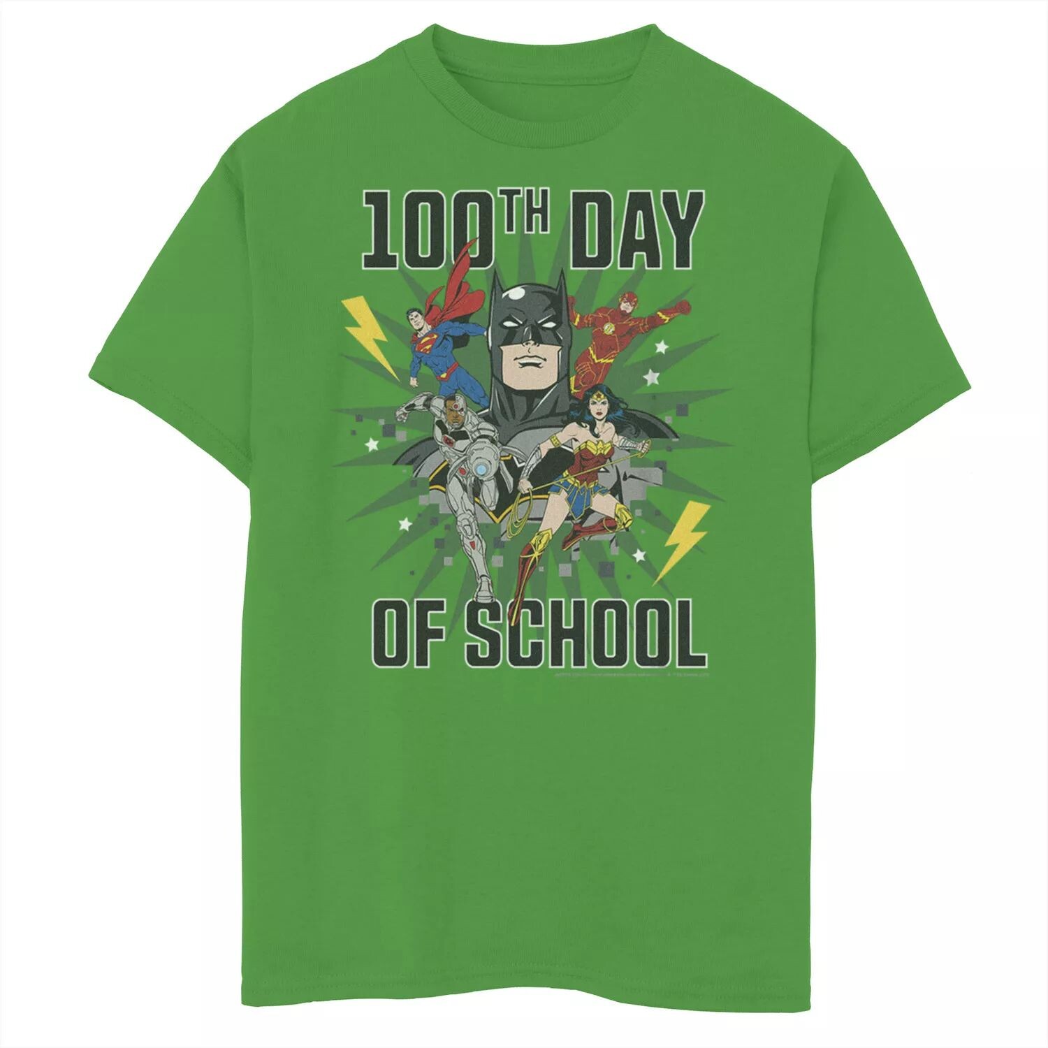 

Футболка «Лига справедливости DC Comics» для мальчиков 8–20 лет, посвященная 100-летию школы Licensed Character