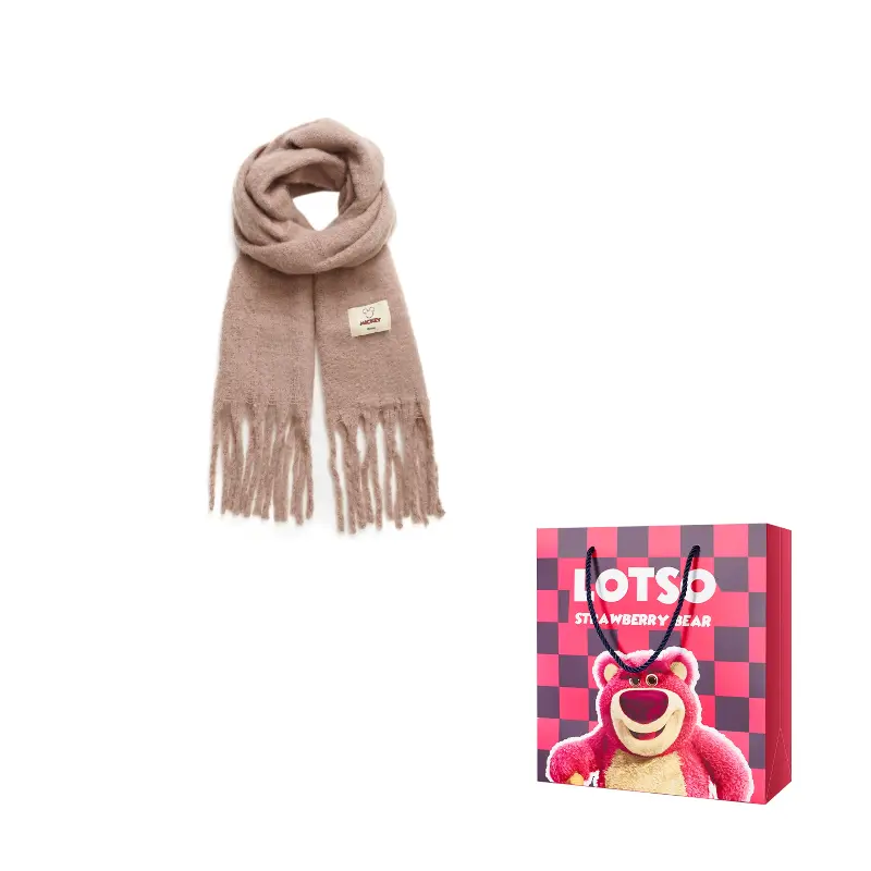 

Disney Вязаный шарф унисекс, Light Brown