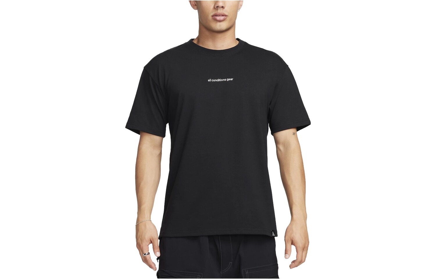 

Футболка мужская черная Nike, черный