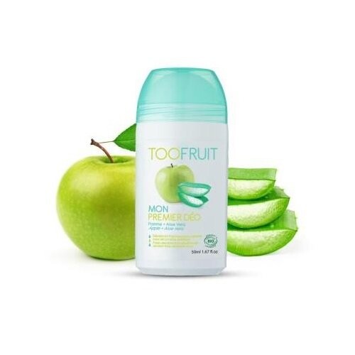 

Шариковый дезодорант для детей, Яблоко/алоэ, 50 мл TooFruit