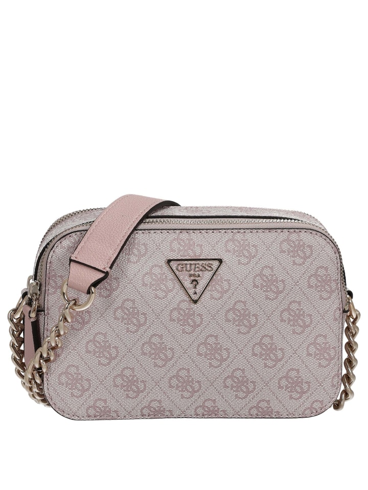 

Наплечная сумка Guess, цвет orchid logo