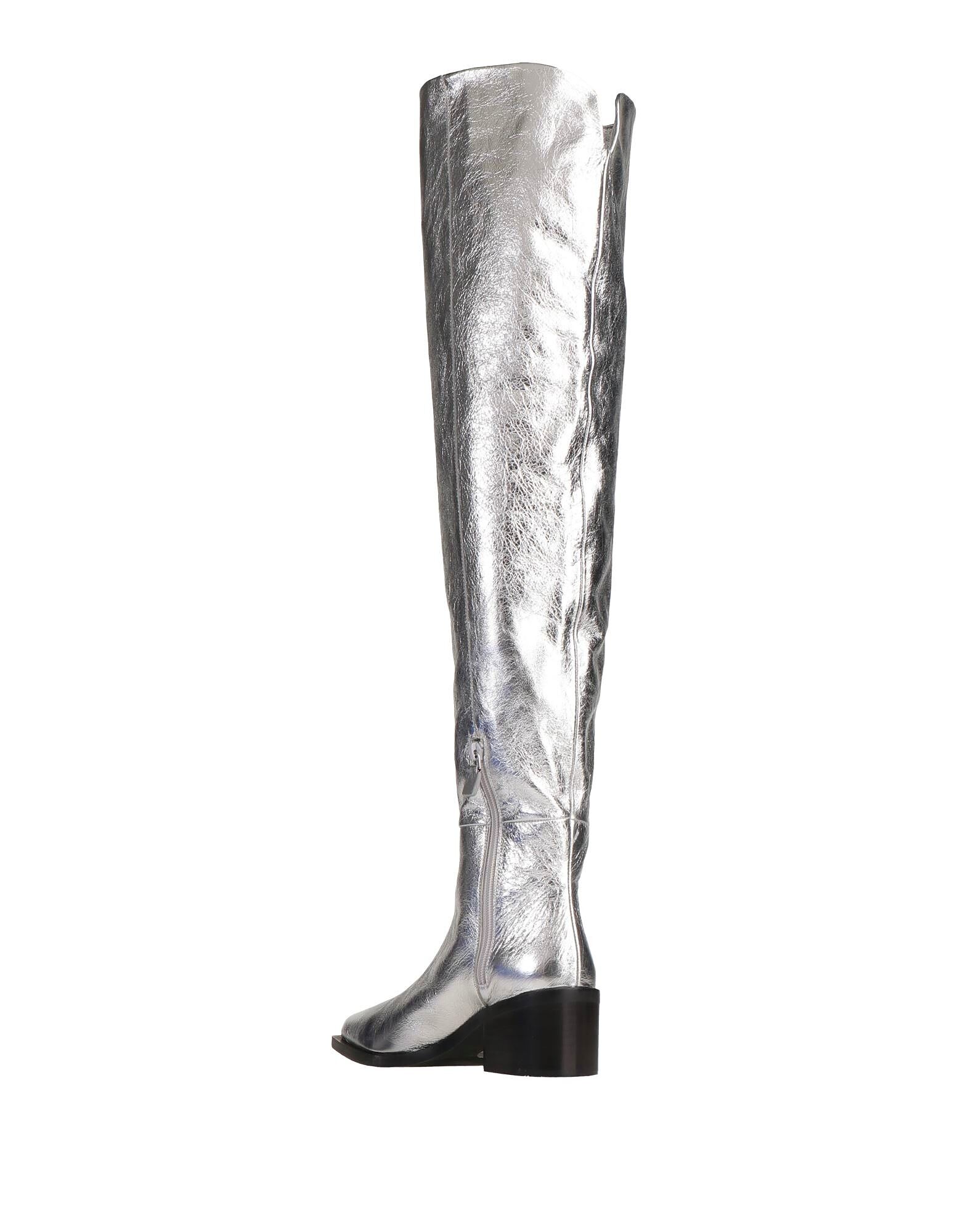 Ботинки Stuart Weitzman, серебряный — фото 3