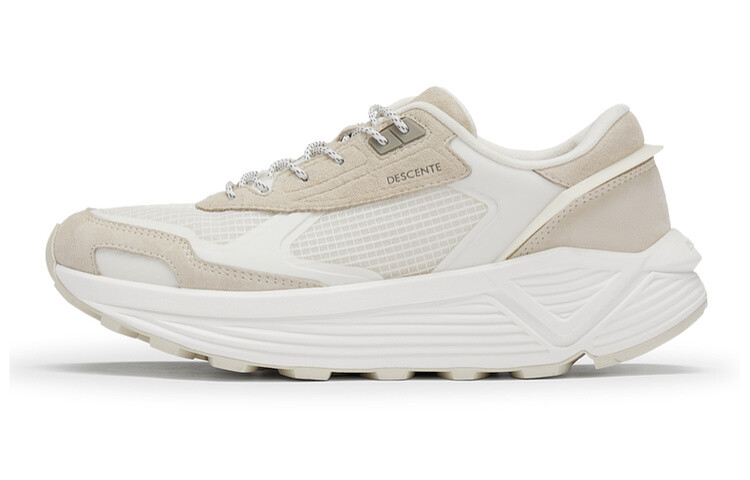 

Кроссовки DESCENTE DUALIS Lifestyle Shoes Women's Low-top Cream, кремовый, Бежевый, Кроссовки DESCENTE DUALIS Lifestyle Shoes Women's Low-top Cream, кремовый