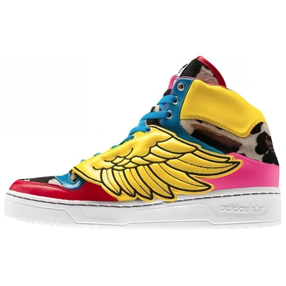 

Кроссовки adidas originals JEREMY SCOTT Skateboarding Shoes Men Mid-top, желтый