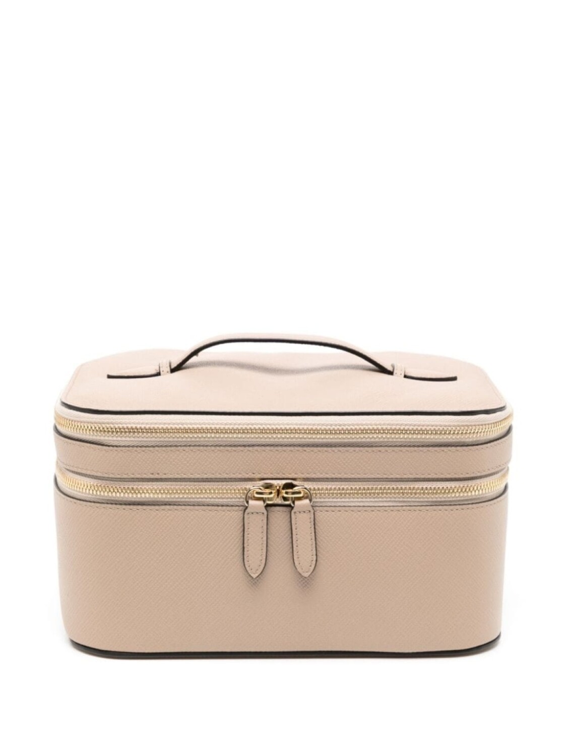 

Smythson кожаная косметичка, нейтральный цвет
