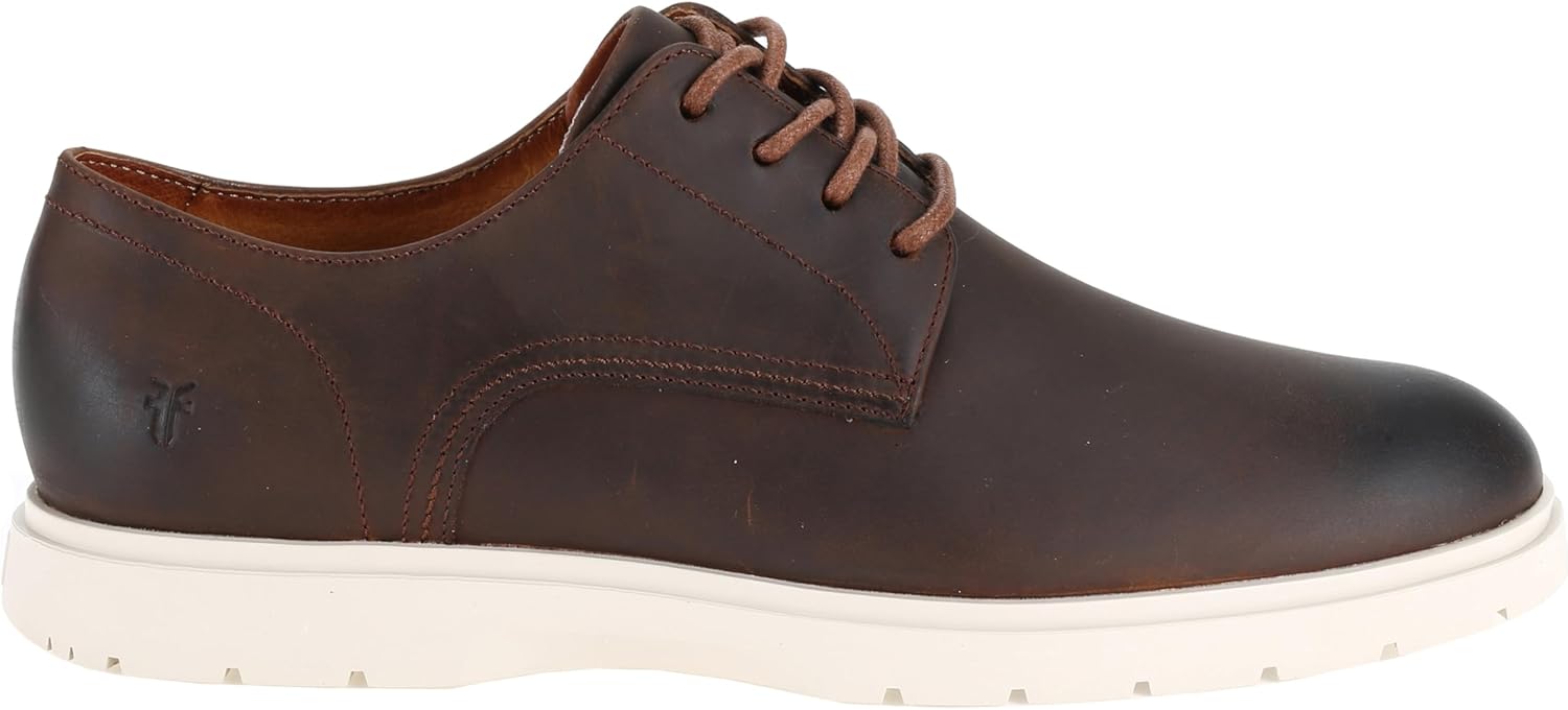 

Мужские кожаные туфли Frye Connor Oxford - классические стильные оксфорды, туфли для официальной и повседневной носки, прочные и удобные, шоколадный