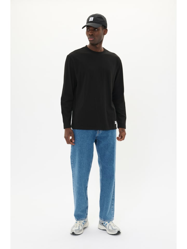 

Рубашка MAHudson свободного кроя с длинными рукавами черного цвета Matinique