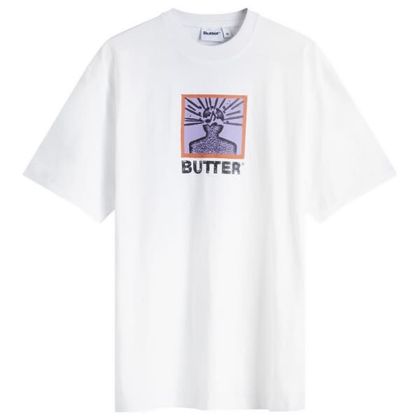 

Футболка с надписью «Взрыв» Butter Goods, белый
