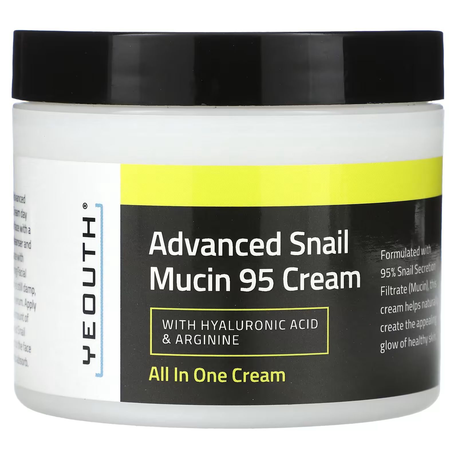 

Крем Advanced Snail Mucin 95, 4 жидких унции (118 мл) Yeouth