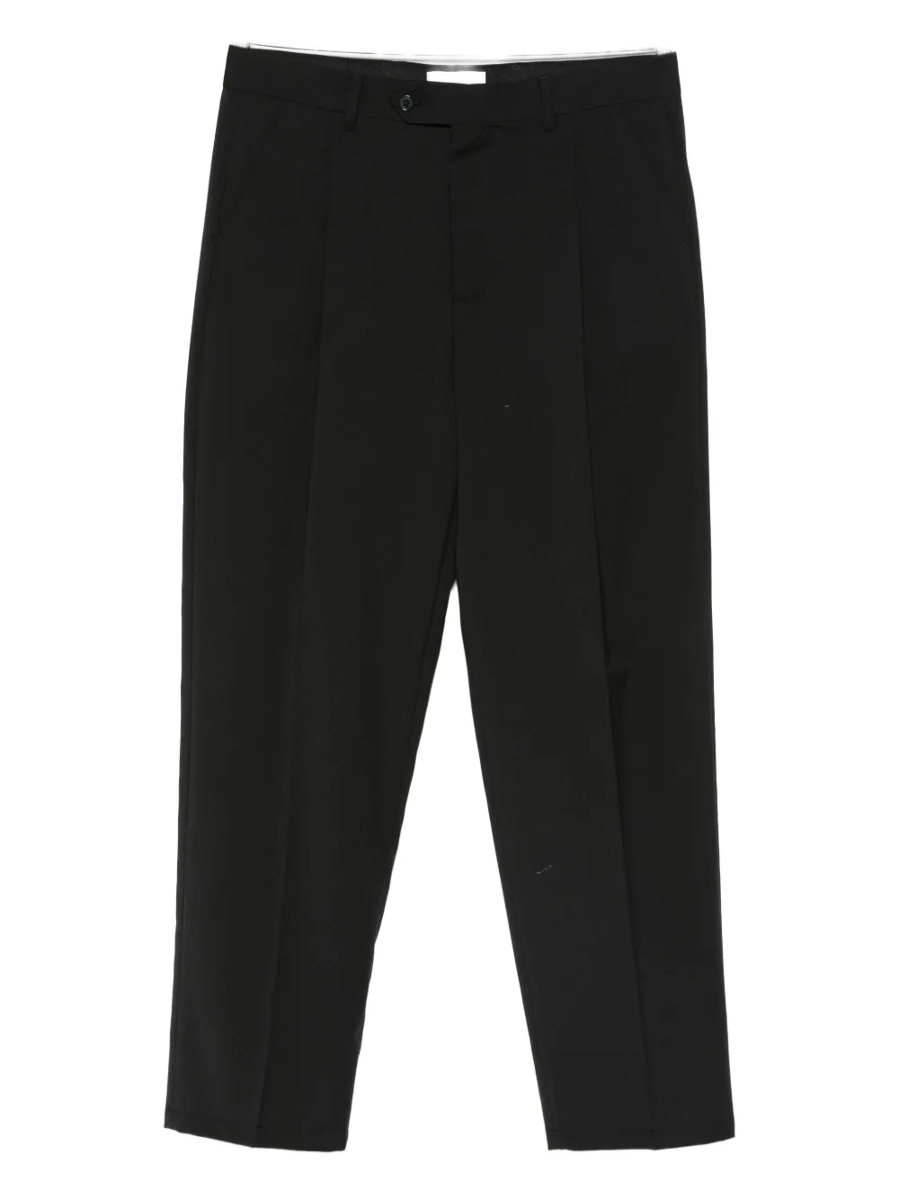 

Брюки строгого кроя со складками Marsem, черный