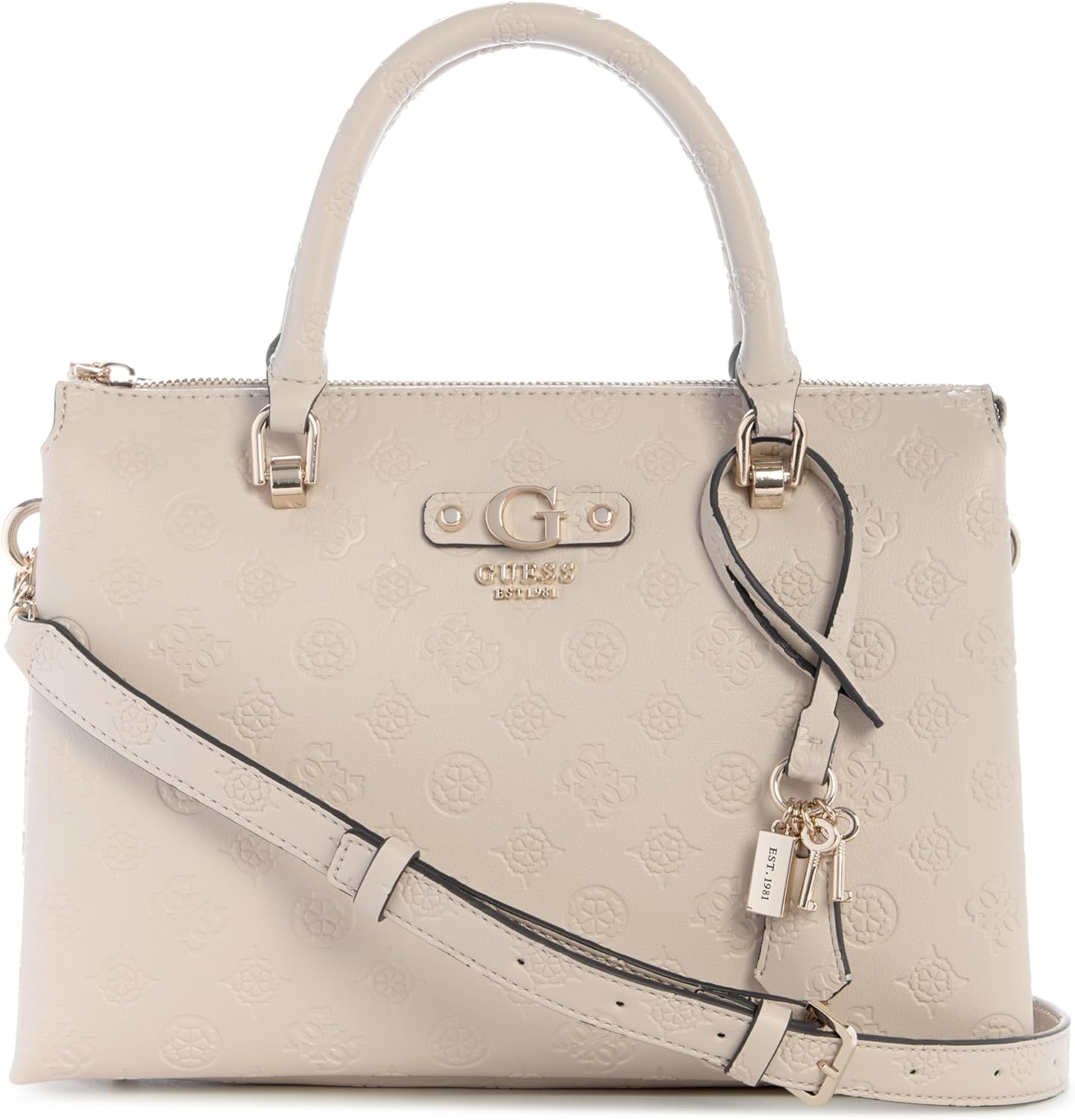 

GUESS Dita сумка-портфель с несколькими отделениями, Light Taupe Logo
