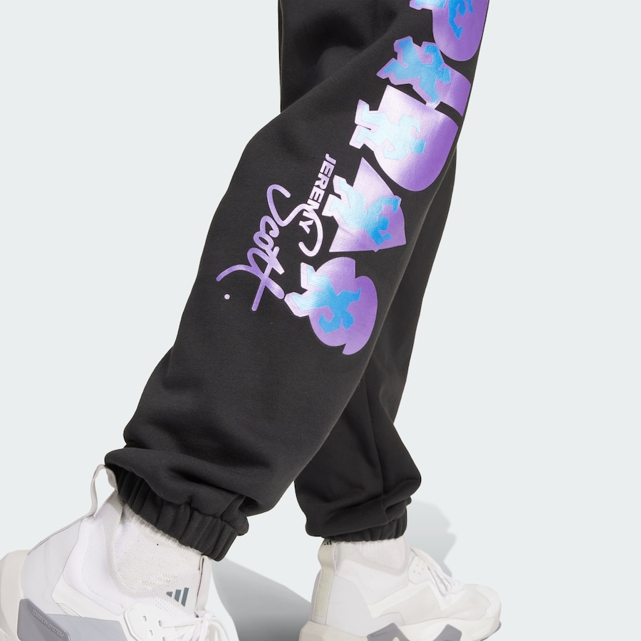 Зауженные спортивные брюки ADIDAS PERFORMANCE Adidas x Jeremy Scott, черный — фото 4