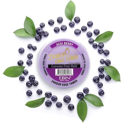 EBIN NEW YORK 24 Hour Edge Tamer Refresh Extreme Firm Hold 2,7 унции Acai Berry — фото 3