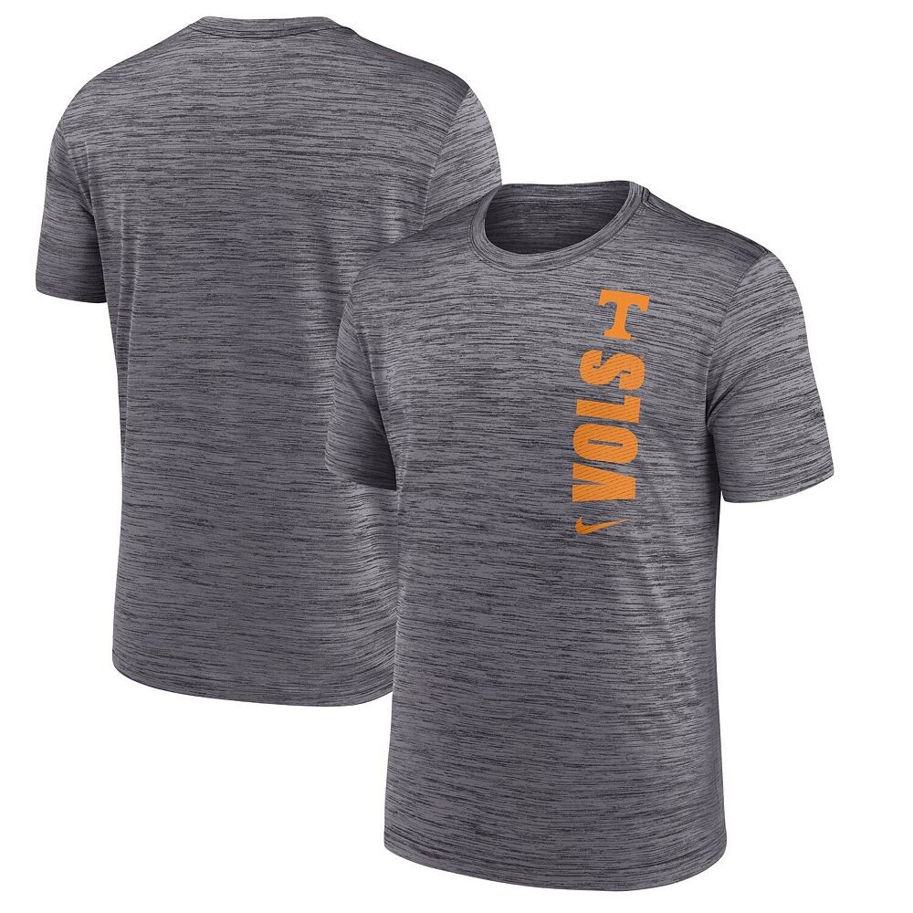 

Мужская серая футболка Nike Tennessee Volunteers 2024 Sideline Velocity Performance, цвет Ten Grey