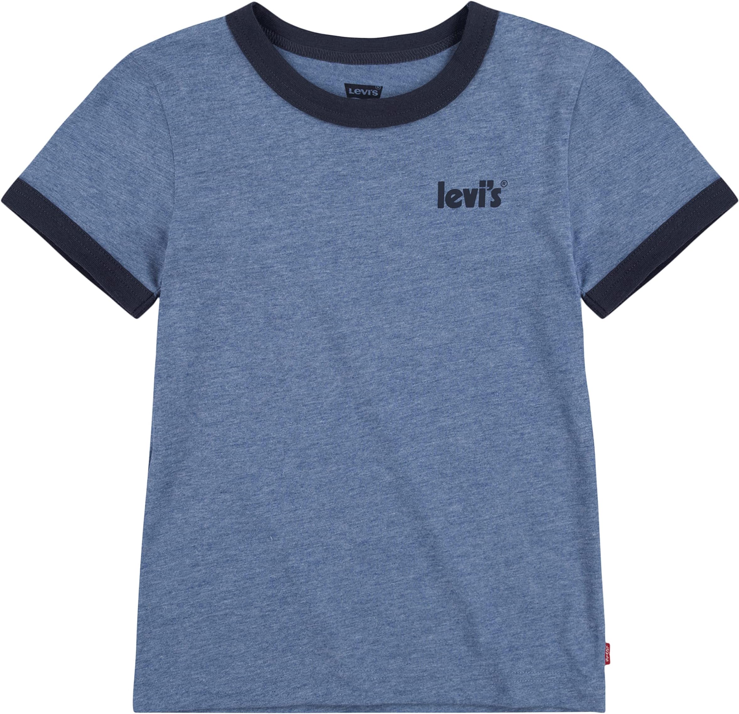 

Футболка Levi'S Basic Ringer T-Shirt, цвет Light Grey Heather