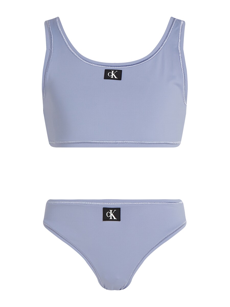 

Бикини без косточек Calvin Klein Swimwear, цвет Light purple