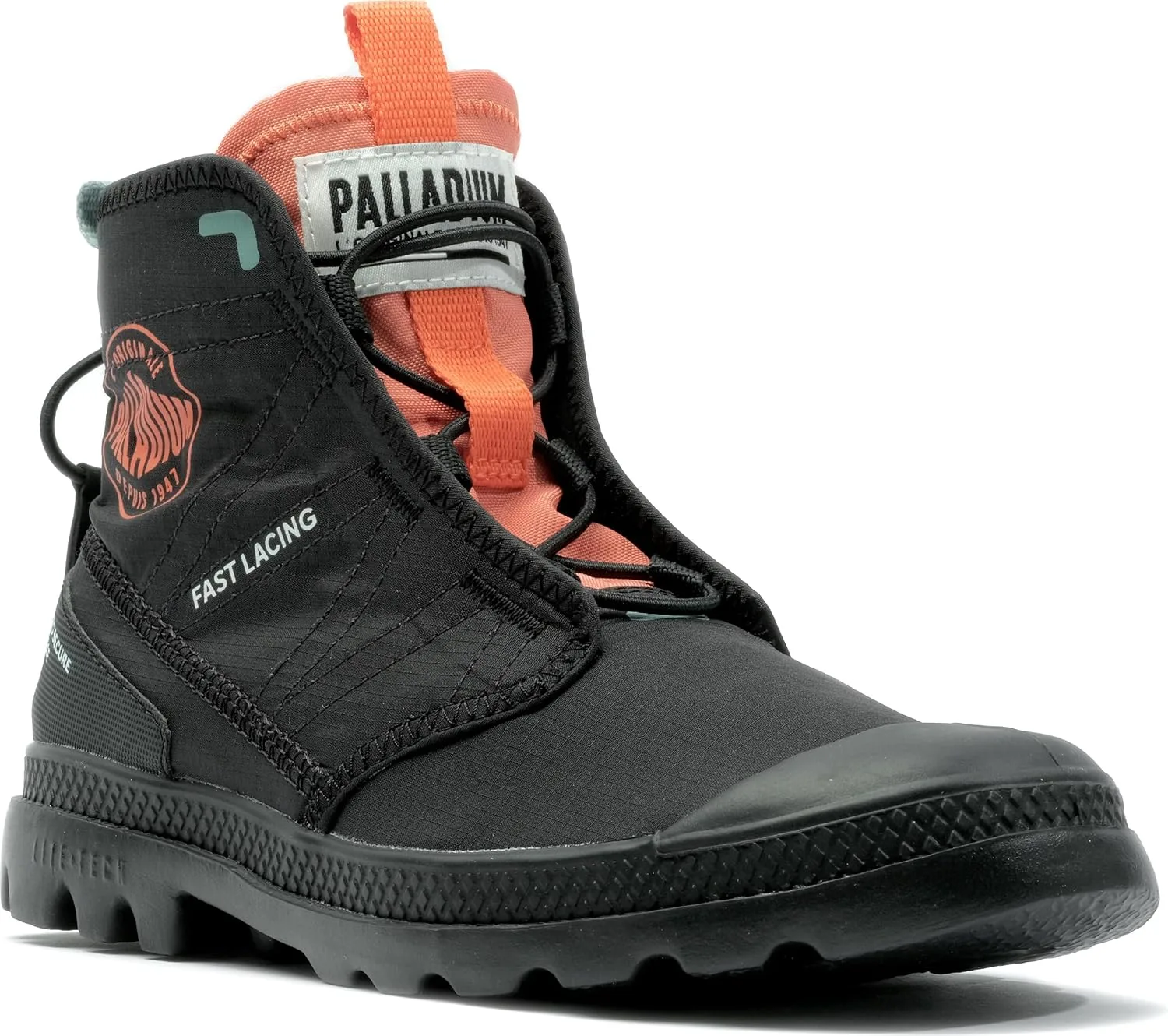 Кроссовки Palladium Unisex Pampa Travel Lite RS, черный — фото 2