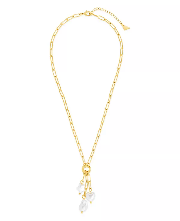 

Ожерелье с подвеской Sabrina из смешанного перламутра Sterling Forever, gold