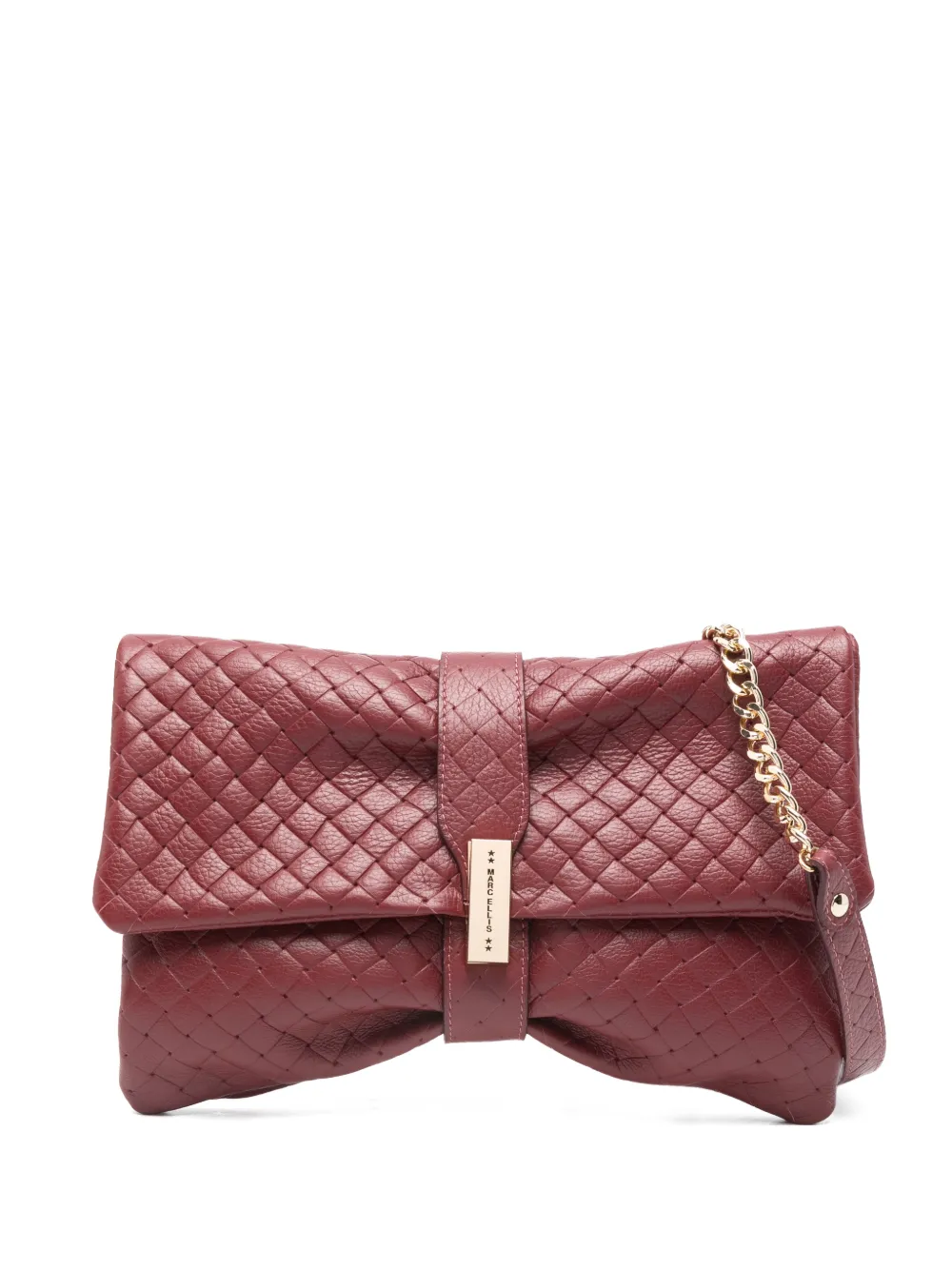 

Клатч с логотипом Marc Ellis, красный