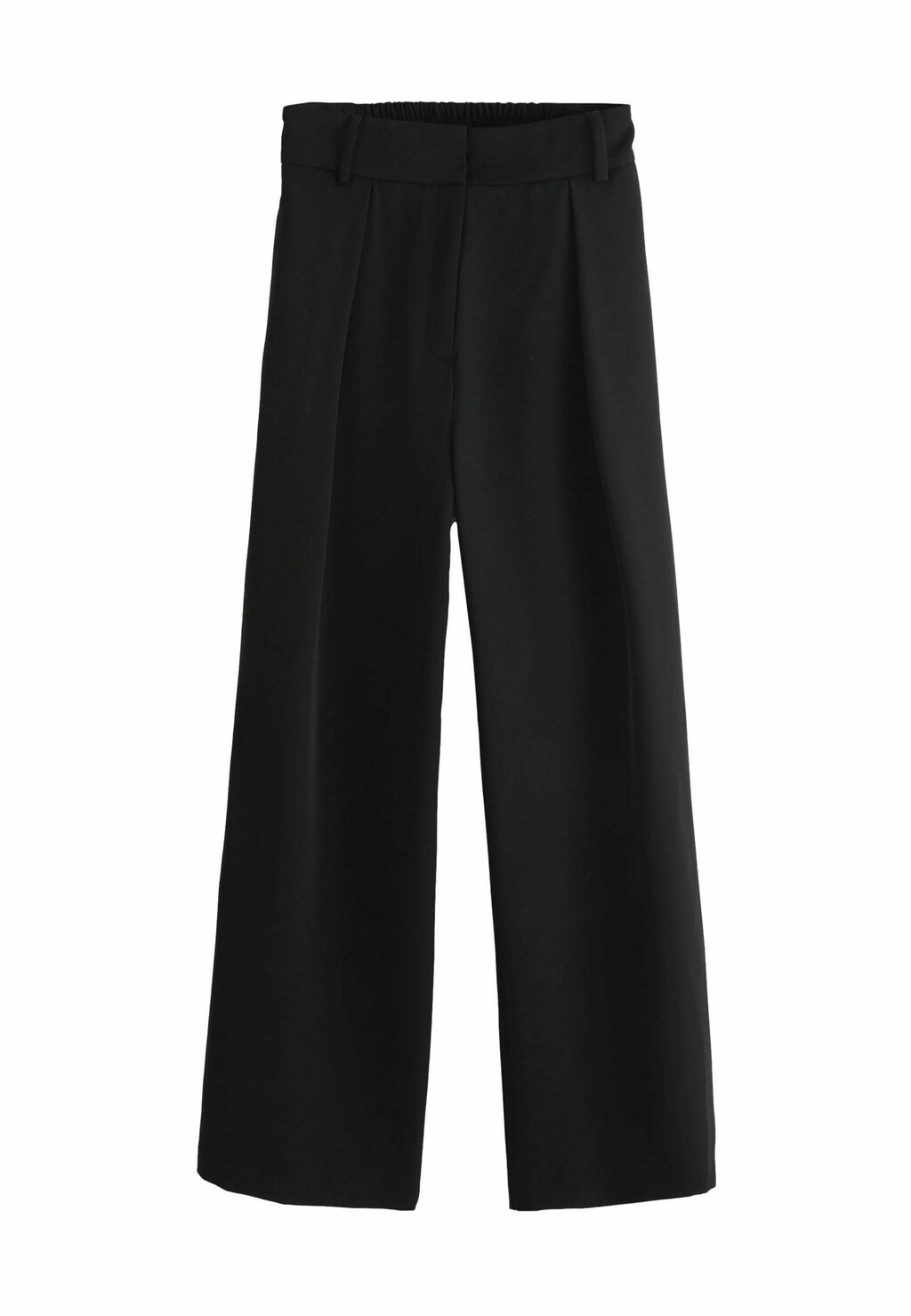 Брюки ELASTICATED BACK WIDE LEG  Next, черный — фото 4