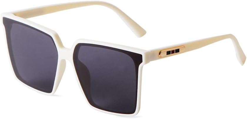 

Модные солнцезащитные очки большого квадратного размера для женщин и мужчин (2027 год): классические винтажные солнцезащитные очки с градиентным переходом в крупной оправе MTZJH, C3