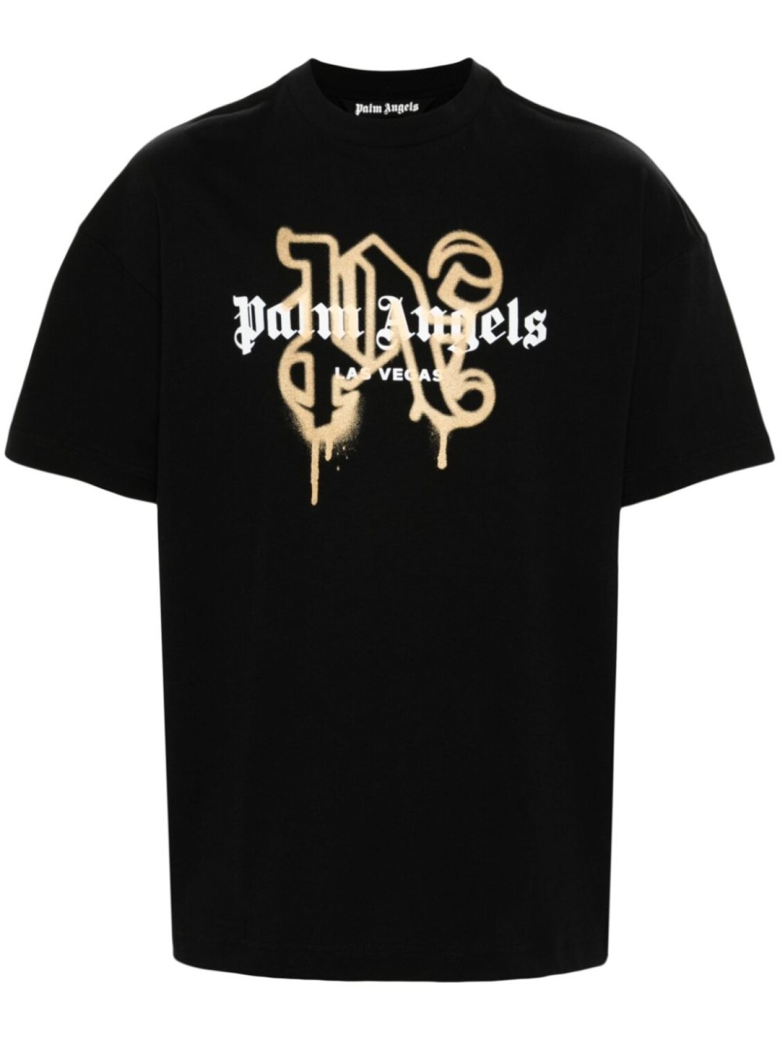 

Palm Angels футболка Las Vegas с монограммой, черный
