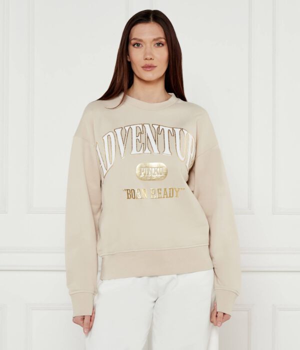 

Свитер приключений Regular fit Pinko, желтый