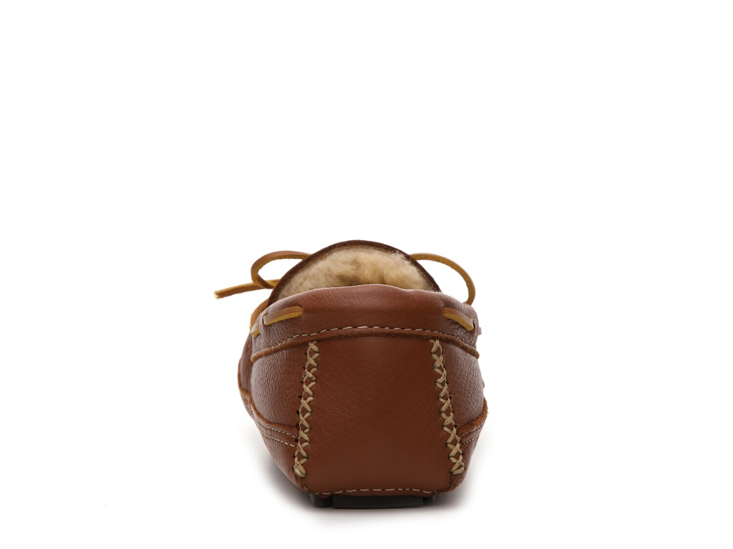 Тапочки из овчины Minnetonka Moose с подкладкой, коричневый — фото 4