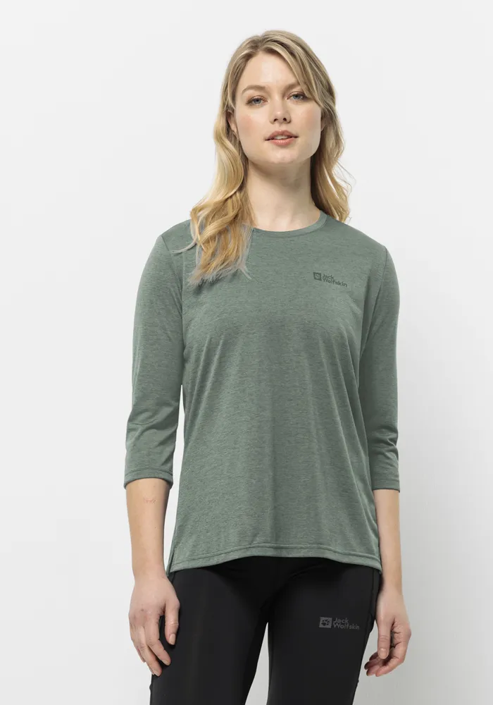 

Функциональная рубашка Jack Wolfskin "CROSSTRAIL 3/4 T W", зеленый
