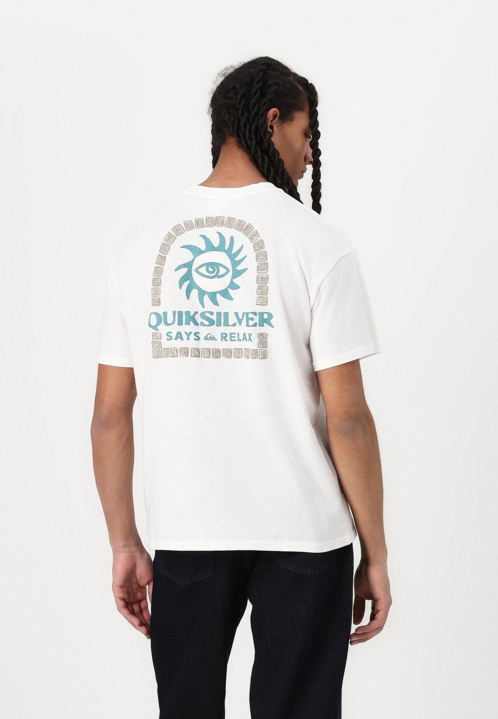 

Футболка с принтом SUN POWER UNISEX Quiksilver, белый