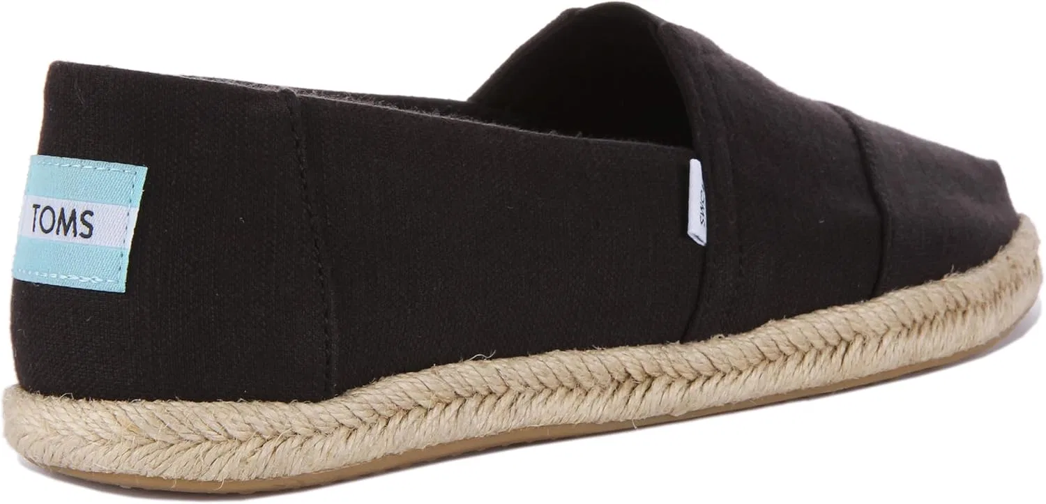 Туфли TOMS Men's Alpargata Rope 10017677 - tan chambray, Blue Grey — фото 3