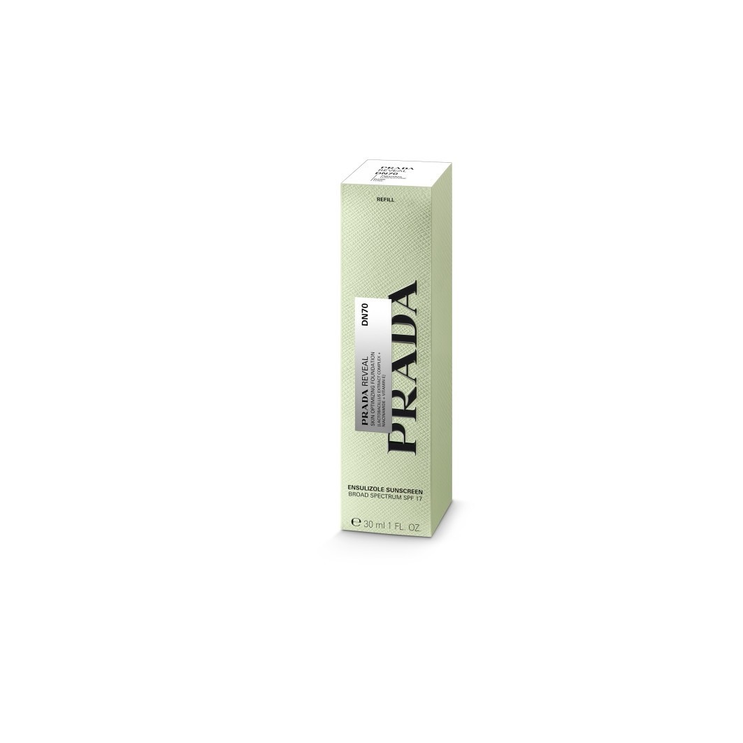 Тональный крем для лица reveal refill Prada, dark neutral 70, объем 30 мл — фото 2