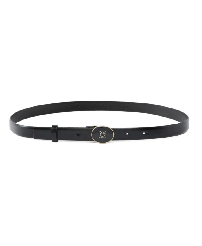 

Круглый эмалированный ремень H2 Pinko, черный