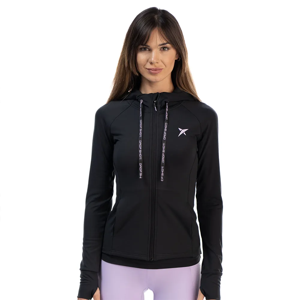 

Толстовка Drop Shot Dalia full zip, черный