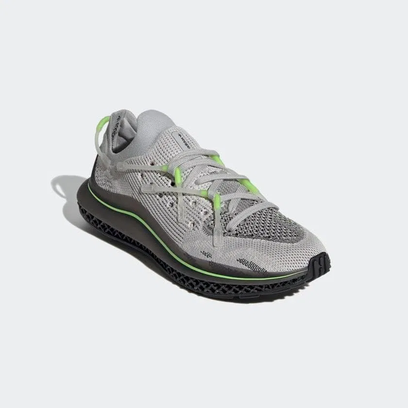 Кроссовки adidas 4DFWD 2, Grey One/Core Black/Signal Green — фото 4