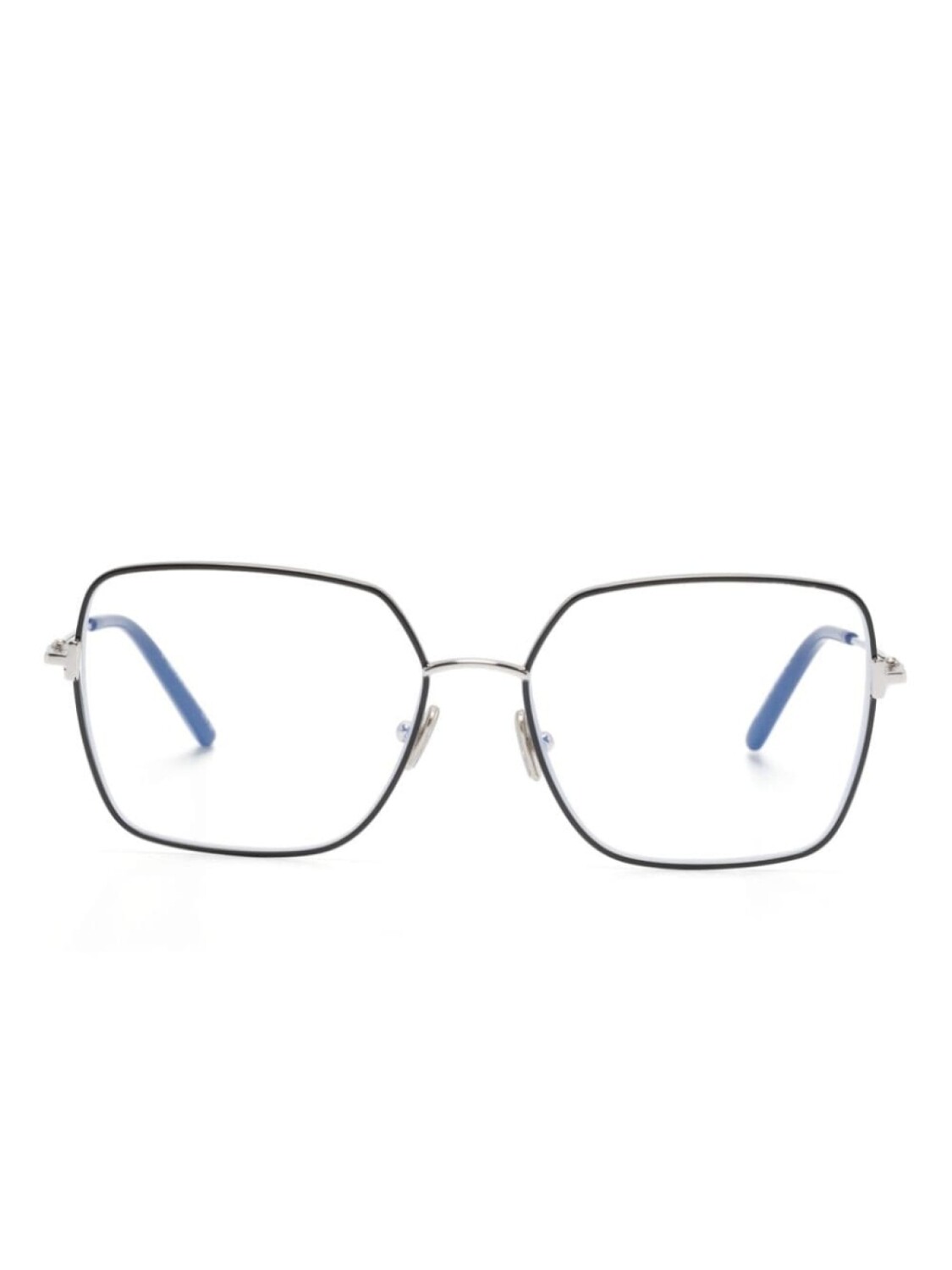 

TOM FORD Eyewear очки в квадратной оправе, серебряный