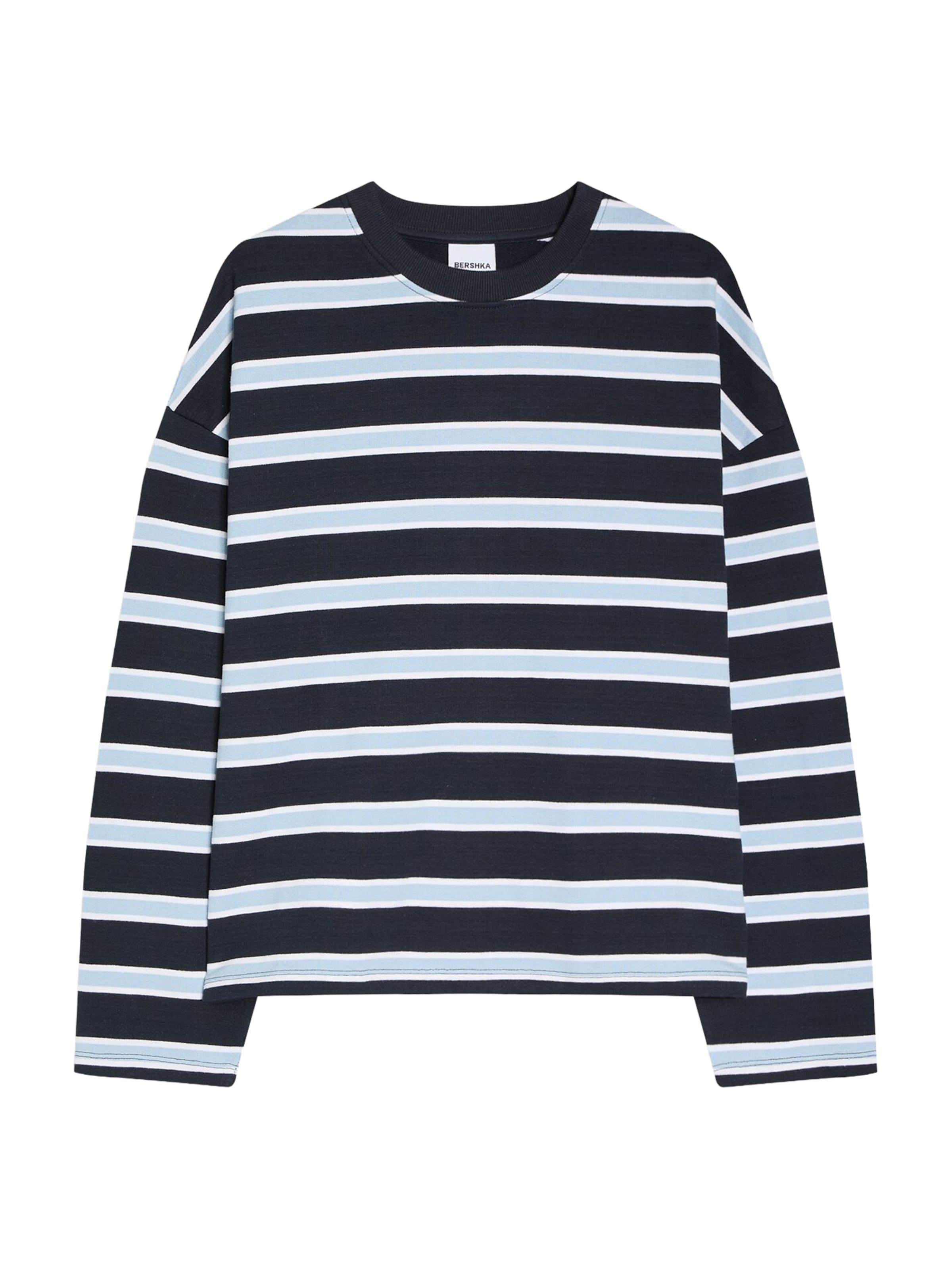 

Bershka Лонгслив в цвете Navy, Sky Blue