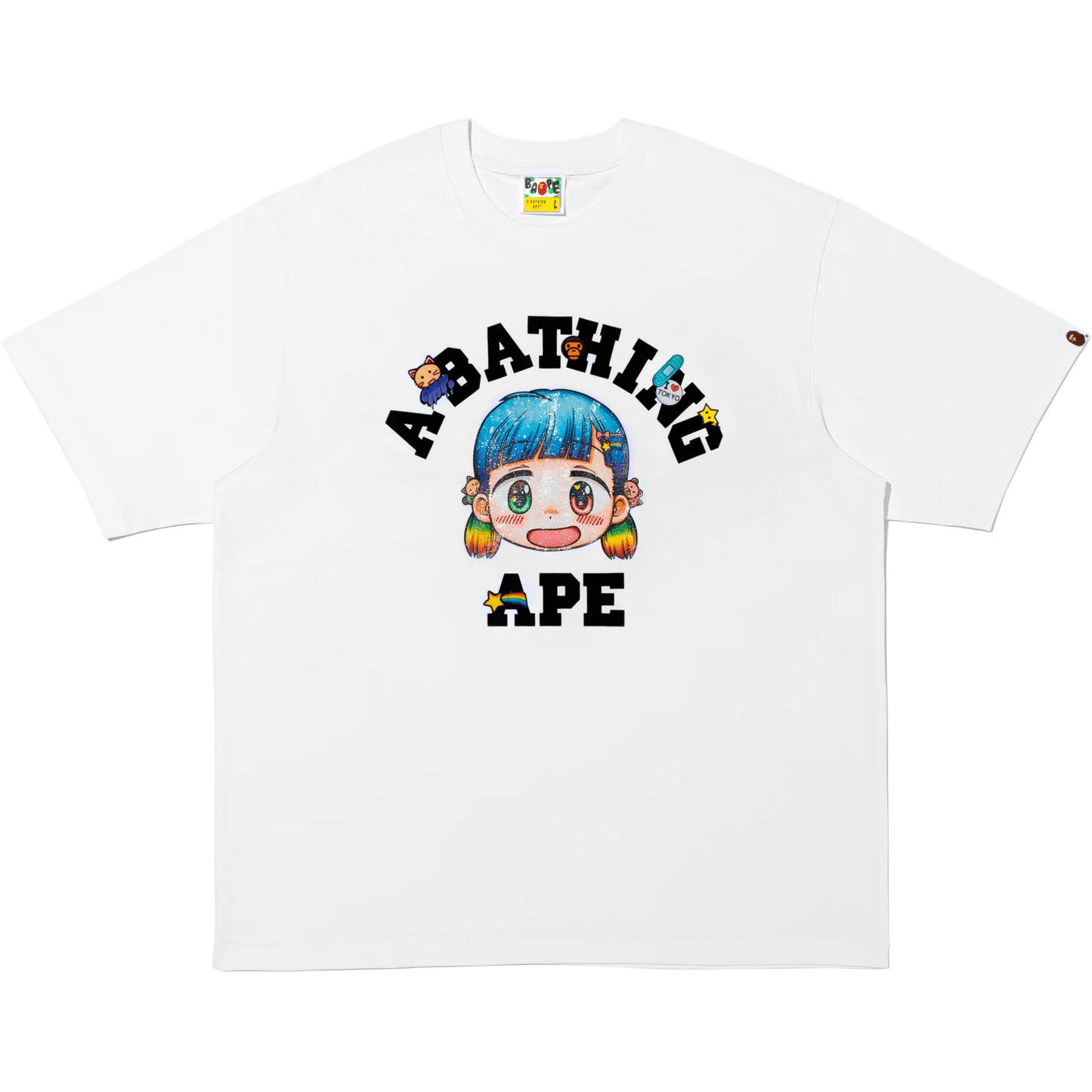 MR. LIANMINGKUAN Mr. Collaboration FW25 Футболка Мужская A BATHING APE, черный — фото 3