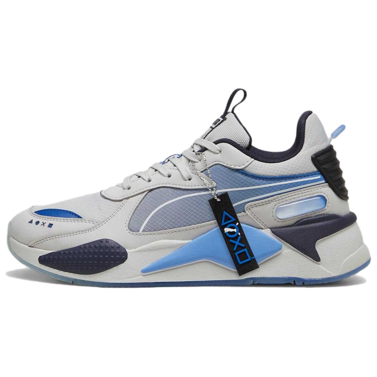 

Кроссовки Puma RS-X Playstation Glacial Grey, серый/черный/синий
