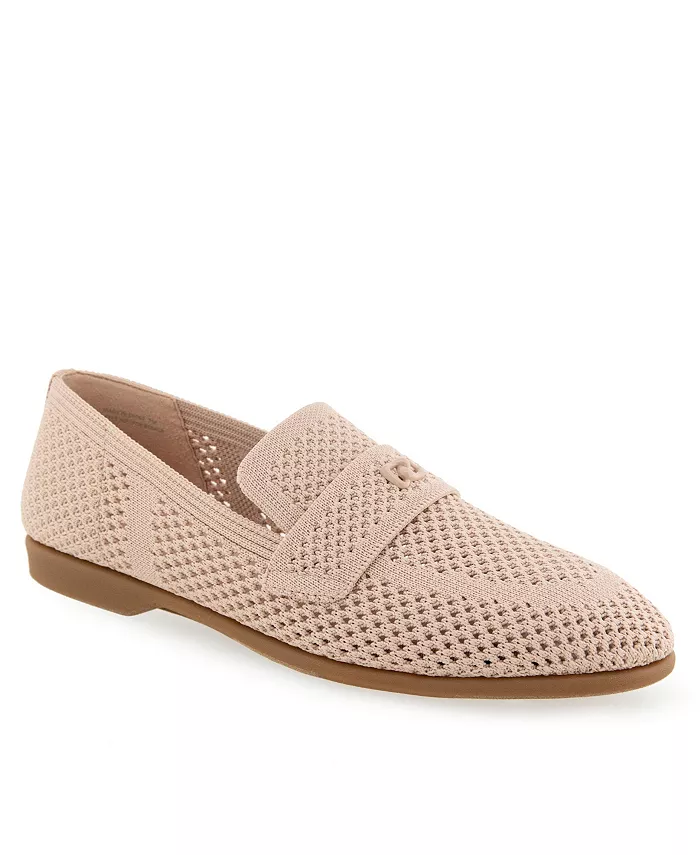 Женские домашние тапочки Nanti Knit с мысом Smoking Almond Aerosoles, коричневый/бежевый
