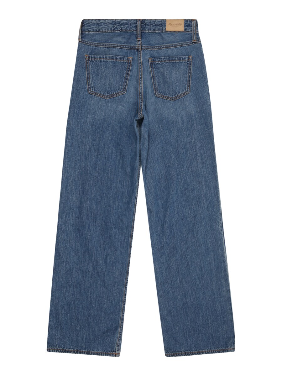 Джинсы с широкими штанинами Abercrombie & Fitch, Blue denim — фото 2