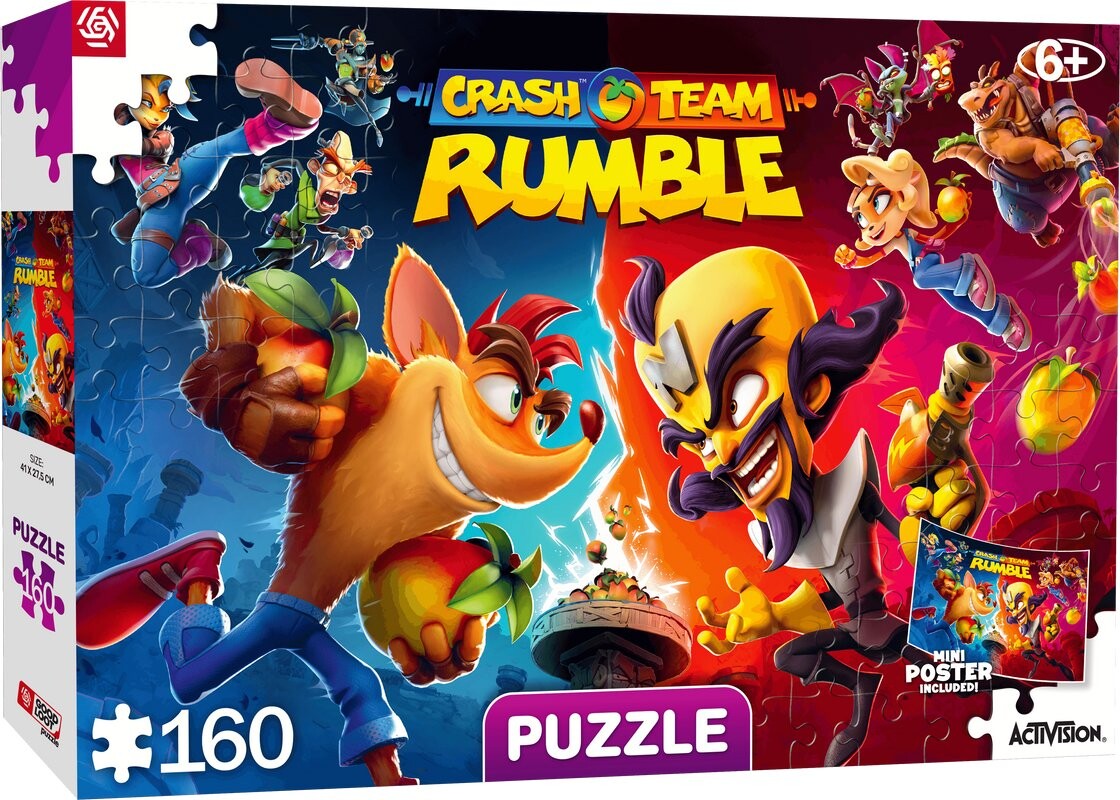 

Пазл, Good Loot, Kids, Crash Team Rumble, 160 шт.