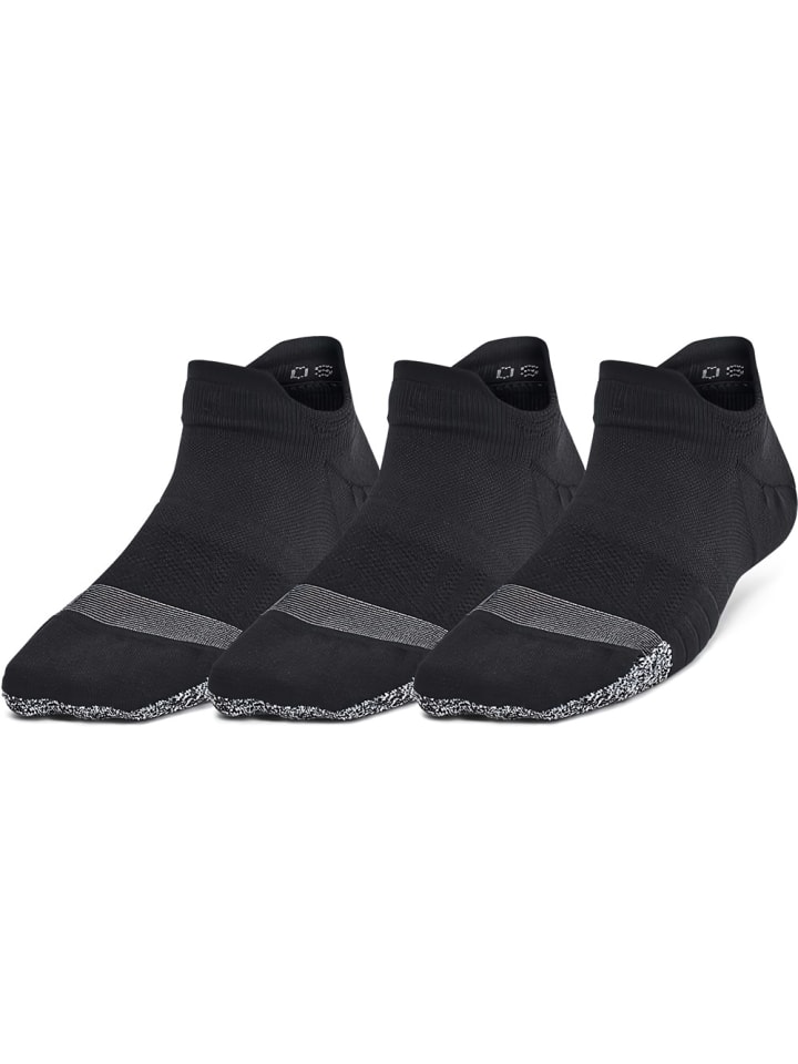 

Носки Womens Ua Breathe 3Pk Ns Tab Under Armour, черный