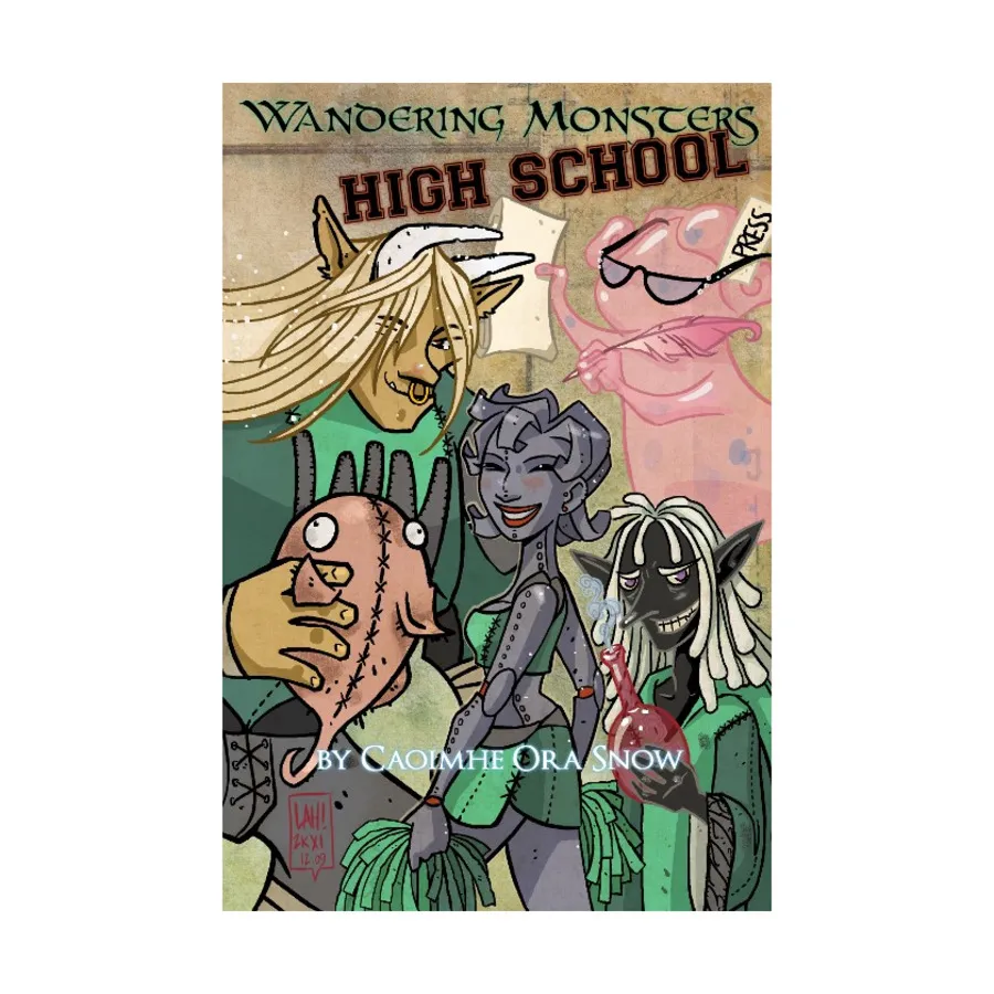 

Wandering Monsters High School, Wandering Mopnsters High School, мягкая обложка