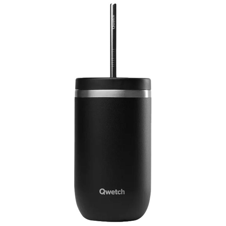 

Кружка холодная 470 мл матовый черный Qwetch