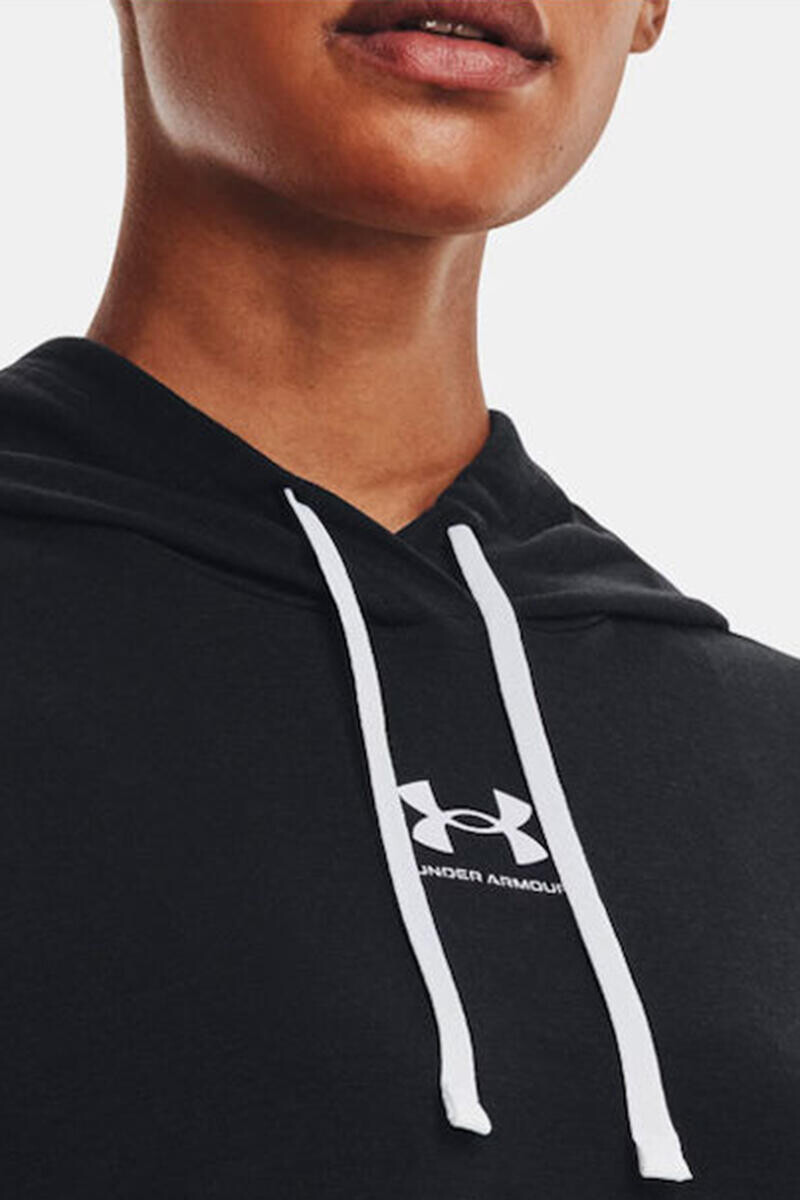 

Толстовка с капюшоном Rival Terry Under Armour, черный