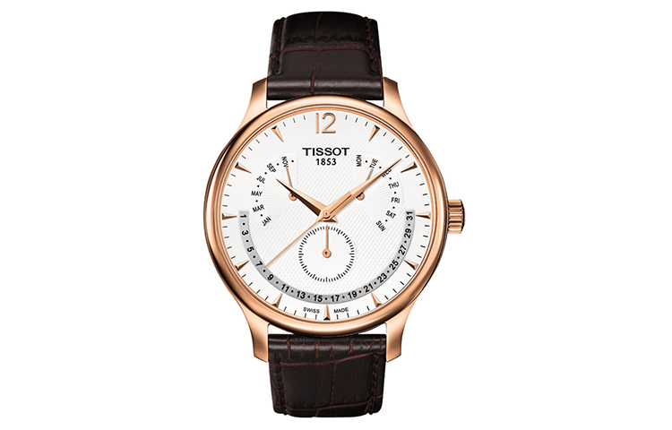 

Мужские часы TISSOT из коллекции Junya, розовое золото